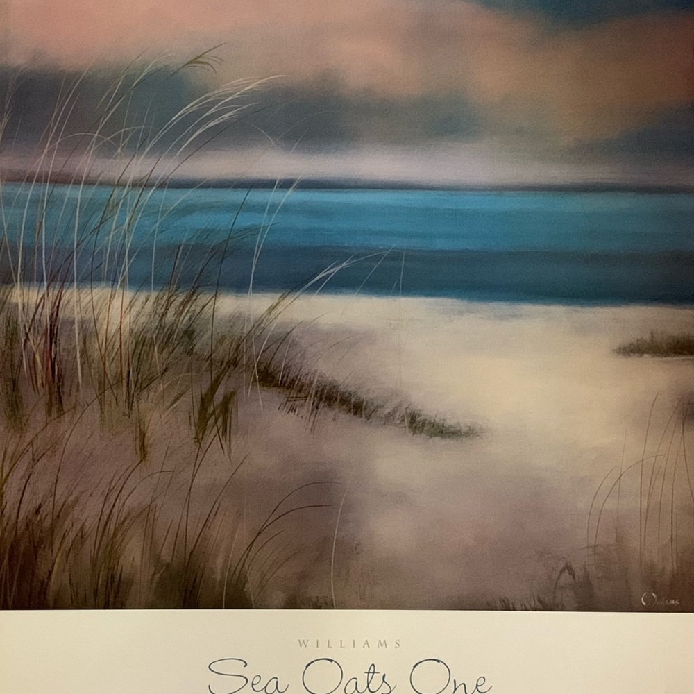 Sea Oats One by Williams, Art Print